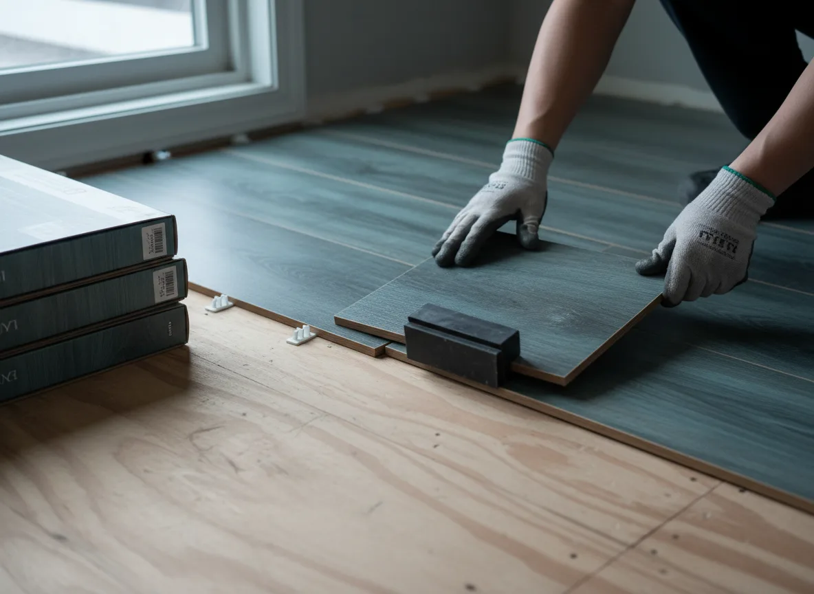 Luxury Vinyl Plank Installation company in Lewis, KS